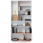 Дизайнерский стеллаж с вертикальными и горизонтальными полками Gio Ponti D.357.1 D.357.2 Rack варинант исполнения - 1 | Loft Concept в Красноярске