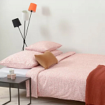 Постельное белье розового цвета с рисунком 150х200 см Blossom Essence варинант исполнения - 4 | Loft Concept в Красноярске