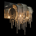 Бра с перфорированными металлическими дугами и цепочками 22 см Atlantis Chain варинант исполнения - 8 | Loft Concept в Красноярске