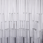 Люстра круглая с прозрачными стеклянными трубками Nembus варинант исполнения - 3 | Loft Concept в Красноярске