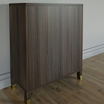 Комод Elsa Dreams Walnut Двухстворчатый  варинант исполнения - 7 | Loft Concept в Красноярске