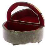 Шкатулка с зеркалом из натуральных камней Stone Casket варинант исполнения - 3 | Loft Concept в Красноярске