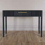Элегантная Консоль Primo с выдвижным ящиком Черный дуб варинант исполнения - 1 | Loft Concept в Красноярске