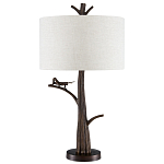 Настольная лампа с корпусом в виде ствола дерева с насекомым Twiglly варинант исполнения - 4 | Loft Concept в Красноярске