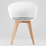 Стул из пластика с мягким сиденьем Eames варинант исполнения - 2 | Loft Concept в Красноярске