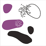 Плитка с узором Камни варинант исполнения - 2 | Loft Concept в Красноярске