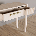 Элегантная Консоль Primo с выдвижным ящиком Светлый дуб варинант исполнения - 4 | Loft Concept в Красноярске