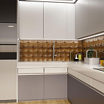 Гипсовая 3D панель с принтографией PM-38 варинант исполнения - 1 | Loft Concept в Красноярске