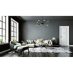 Люстра черного цвета на штанге Noir Supernova варинант исполнения - 3 | Loft Concept в Красноярске