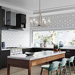  Люстра с прозрачными рифлеными цилиндрическими плафонами Kichler варинант исполнения - 26 | Loft Concept в Красноярске