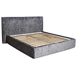 Кровать двуспальная серая с подъемным механизмом  Selecting the Best варинант исполнения - 1 | Loft Concept в Красноярске