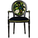 Стул с подлокотниками из бука с изображением птицы и цветов Blooming Birds варинант исполнения - 1 | Loft Concept в Красноярске