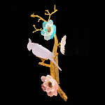 Бра с цветочным декором и птичкой Miscellaneous herbs варинант исполнения - 1 | Loft Concept в Красноярске