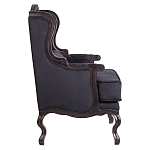 Кресло George Grand Armchair black velour варинант исполнения - 2 | Loft Concept в Красноярске
