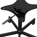 Стул с мягкой обивкой из велюра и подъемно-поворотным механизмом на колесиках Mason Green and Yellow варинант исполнения - 6 | Loft Concept в Красноярске