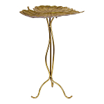 Столик приставной с столешницей Тропический лист Tropical Forest gold варинант исполнения - 1 | Loft Concept в Красноярске