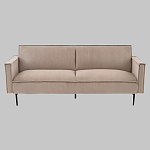 Диван современный вельветовый прямой Worcester Бежевый  варинант исполнения - 2 | Loft Concept в Красноярске