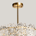 Люстра многоярусная с объемными прозрачными цветами Hanging Flowers варинант исполнения - 10 | Loft Concept в Красноярске