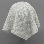 Мебельная ткань Шенилл голубой цвет 142 см T4-45 варинант исполнения - 9 | Loft Concept в Красноярске