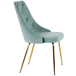 Стул в мятной велюровой обивке Ward Mint Velour Chair варинант исполнения - 3 | Loft Concept в Красноярске