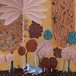 Мебельная ткань Oasis Terracotta Велюр  варинант исполнения - 1 | Loft Concept в Красноярске