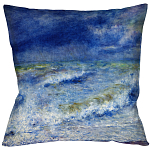 Подушка декоративная морской принт Impressionism in Art варинант исполнения - 1 | Loft Concept в Красноярске