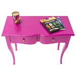Консоль с выдвижными ящиками Colorfy Pink варинант исполнения - 3 | Loft Concept в Красноярске