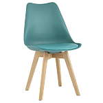 Стул с основой из пластика и мягким сиденьем Arvika Azure варинант исполнения - 1 | Loft Concept в Красноярске