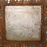 Декоративная винтажная печка из глины с инкрустацией Rarity варинант исполнения - 2 | Loft Concept в Красноярске