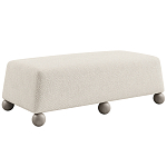 Дизайнерская Банкетка Wakonda с деревянными шариками  варинант исполнения - 1 | Loft Concept в Красноярске