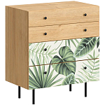 Комод с принтом на ящиках Elise Chest of Drawers варинант исполнения - 8 | Loft Concept в Красноярске