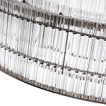 Подвесная люстра в форме круга Light Source Antique Nickel варинант исполнения - 2 | Loft Concept в Красноярске