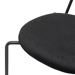 Стул с мягким сиденьем черный Stool Loft Black варинант исполнения - 7 | Loft Concept в Красноярске