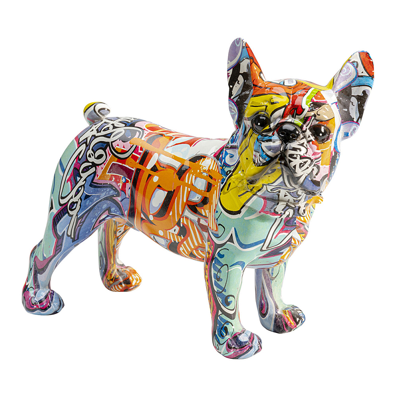 Статуэтка Graffiti Bulldog Поп-Арт  Мульти в Красноярске | Loft Concept 