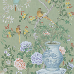 Обои ручная роспись Temple Newsam Mercury Grey варинант исполнения - 3 | Loft Concept в Красноярске