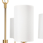 Люстра с белыми плафонами в форме цилиндра и металлическим основанием Nicoleta варинант исполнения - 2 | Loft Concept в Красноярске