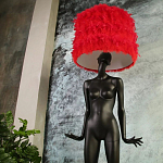 Лампа MANNEQUIN LAMP с абажуром модельный позинг варинант исполнения - 6 | Loft Concept в Красноярске