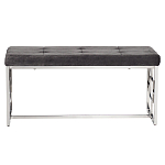 Банкетка Neoclassic Ornament Silver варинант исполнения - 1 | Loft Concept в Красноярске