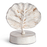 Статуэтка белая Metal Flowers Аntique Рlating варинант исполнения - 2 | Loft Concept в Красноярске