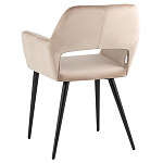 Стул с подлокотниками бежевый NEASAN STOOL варинант исполнения - 5 | Loft Concept в Красноярске