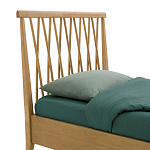 Кровать детская из массива гевеи Eliza варинант исполнения - 4 | Loft Concept в Красноярске