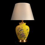 Настольная лампа желтая с изображением птиц Slip Away варинант исполнения - 8 | Loft Concept в Красноярске