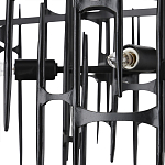 Люстра черная остроконечной формы Black Satin варинант исполнения - 2 | Loft Concept в Красноярске