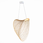 Подвесной светильник фигурный из деревянных прутьев Ecofriendly Light Source варинант исполнения - 5 | Loft Concept в Красноярске