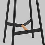 Черный барный стул Knopper варинант исполнения - 6 | Loft Concept в Красноярске