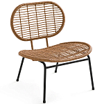 Садовое кресло из искусственного ротанга Mills Rattan Wicker Chair варинант исполнения - 1 | Loft Concept в Красноярске