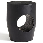 Приставной столик черного цвета AMORPHOUS варинант исполнения - 2 | Loft Concept в Красноярске