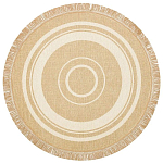 Ковер из комбинированного состава с узором The Cycle of Happiness варинант исполнения - 1 | Loft Concept в Красноярске