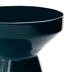 Приставной стол из керамики Manufacto Blue варинант исполнения - 2 | Loft Concept в Красноярске