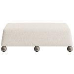 Дизайнерская Банкетка Wakonda с деревянными шариками  варинант исполнения - 2 | Loft Concept в Красноярске